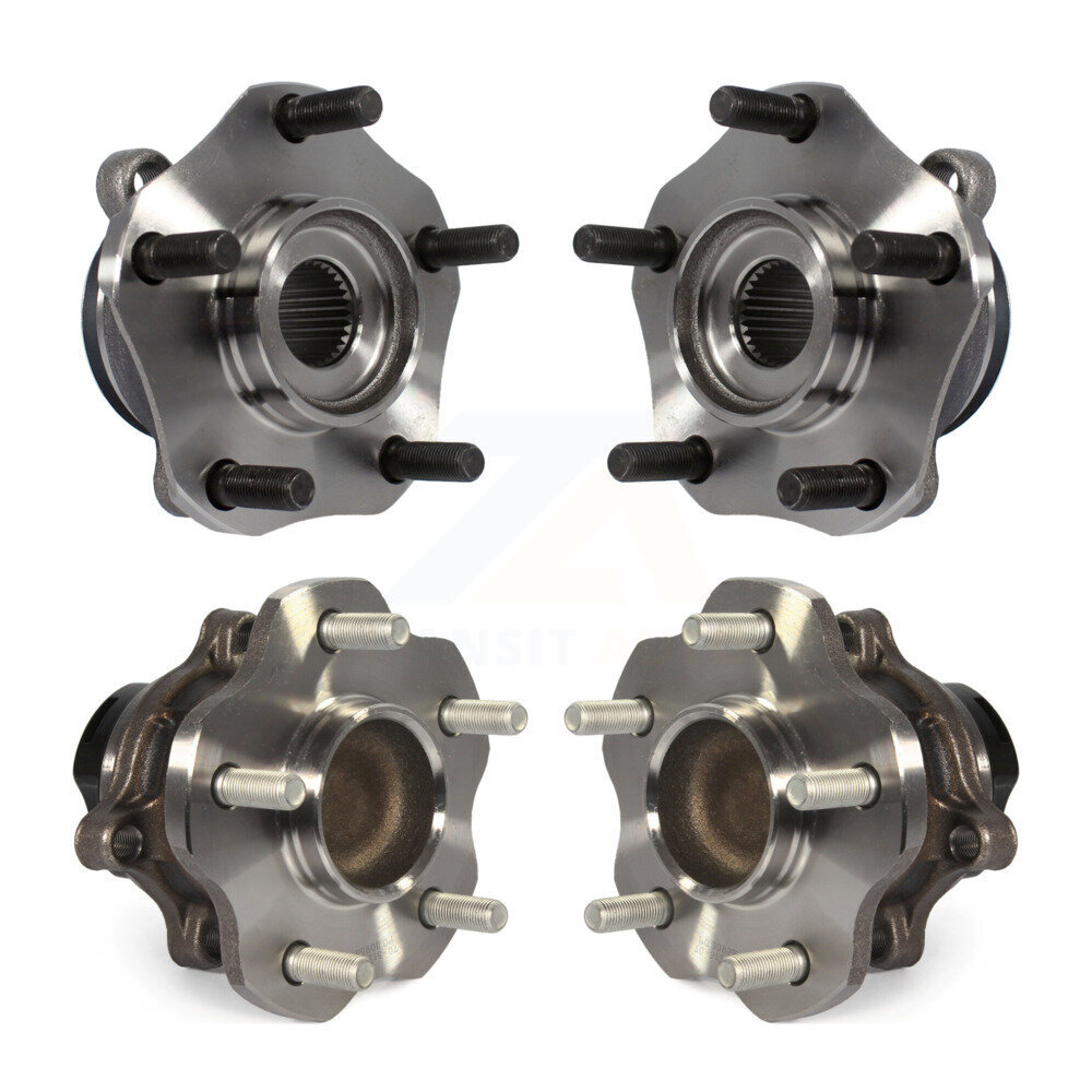 Kugel - K70-101439 - Front and Rear Wheel Bearing and Hub Assembly Kits