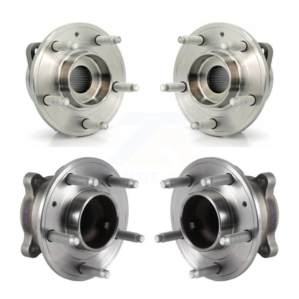 Kugel - K70-101453 - Front and Rear Wheel Bearing and Hub Assembly Kits