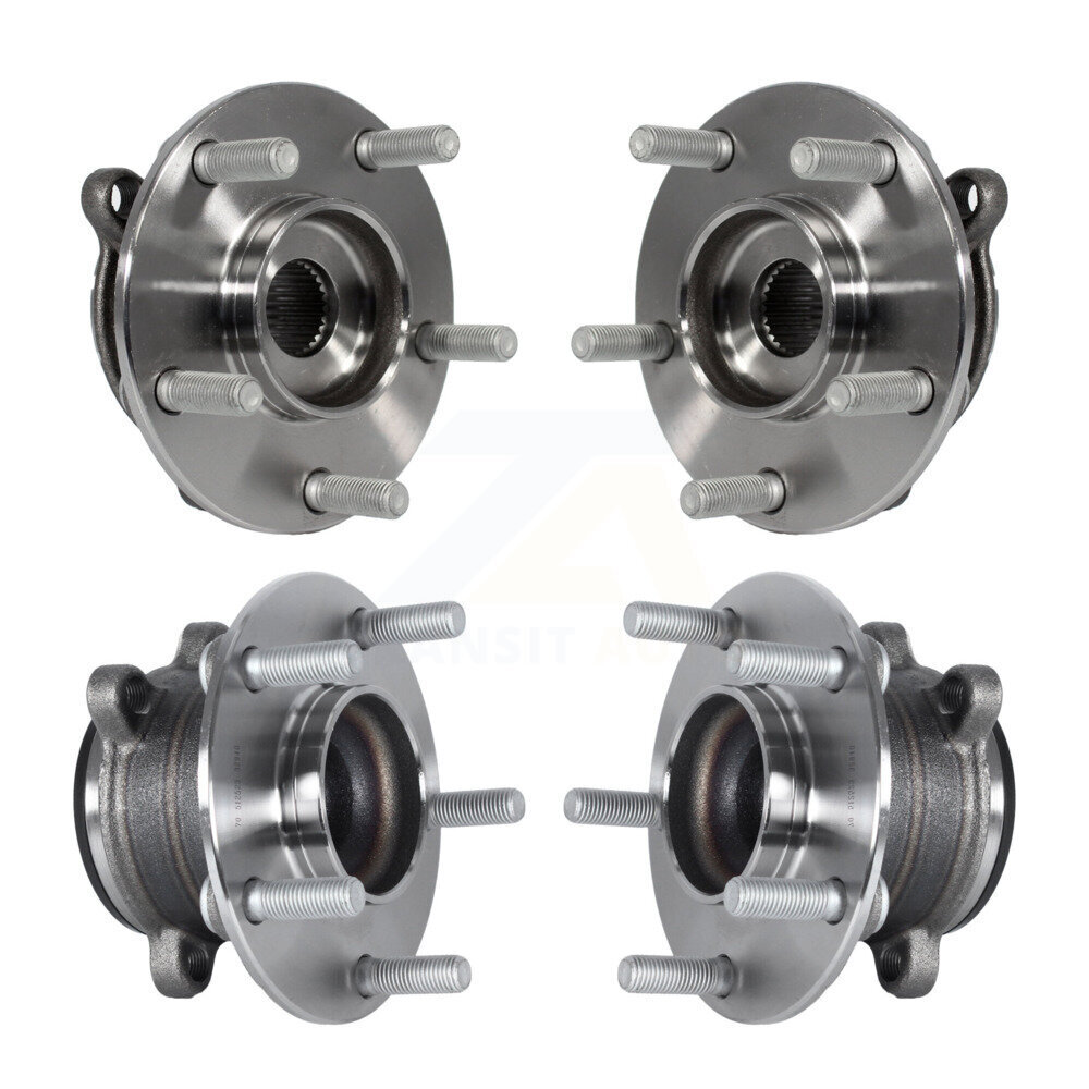 Kugel - K70-101460 - Front and Rear Wheel Bearing and Hub Assembly Kits