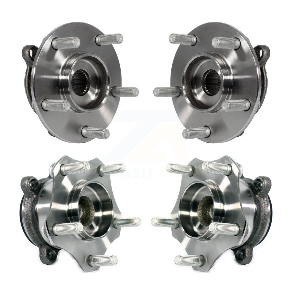 Kugel - K70-101461 - Front and Rear Wheel Bearing and Hub Assembly Kits