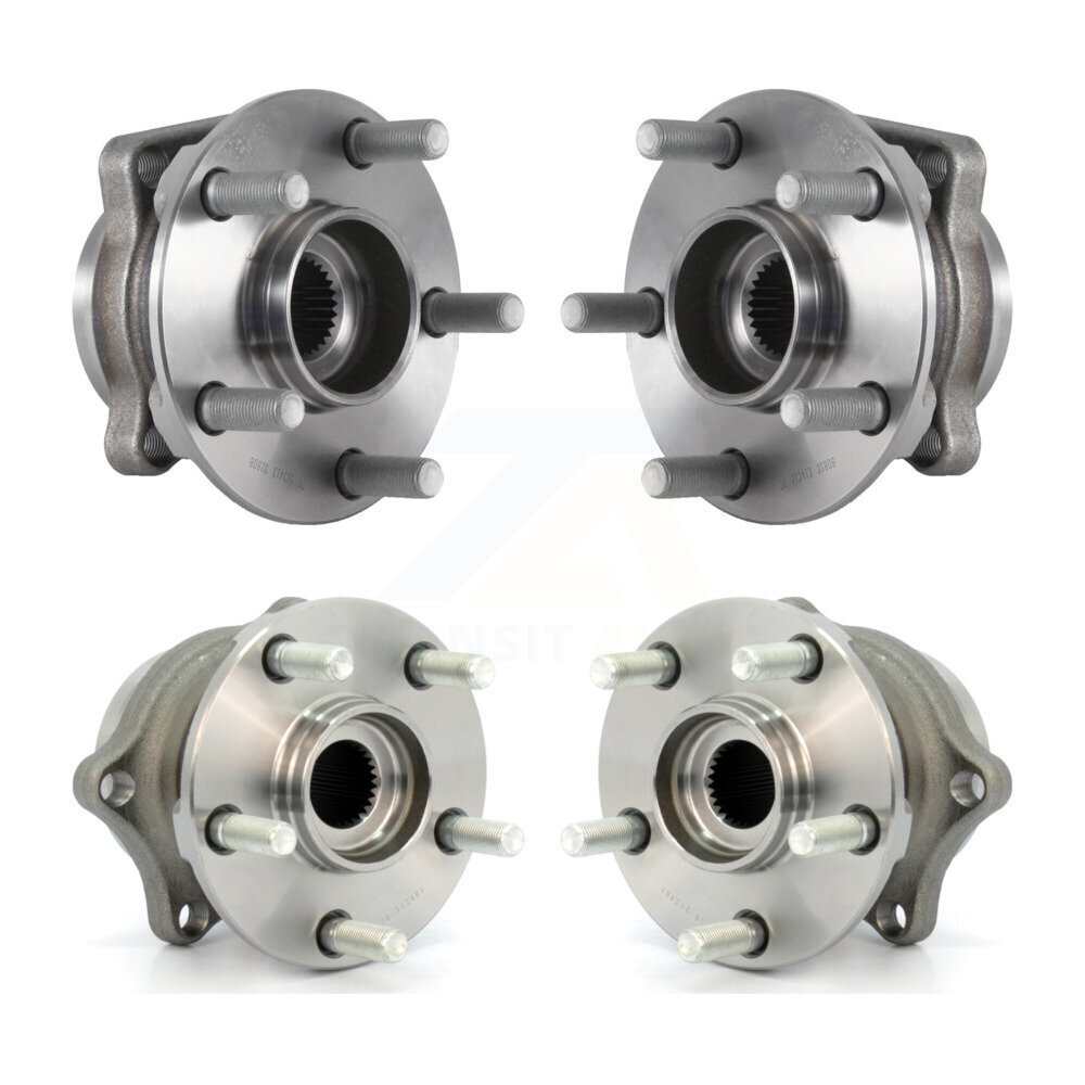 Kugel - K70-101469 - Front and Rear Wheel Bearing and Hub Assembly Kits