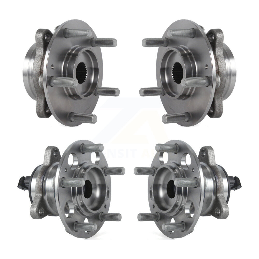 Kugel - K70-101472 - Front and Rear Wheel Bearing and Hub Assembly Kits