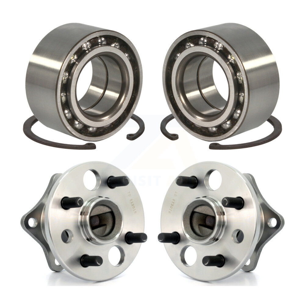 Kugel - K70-101527 - Front and Rear Wheel Bearing Kits