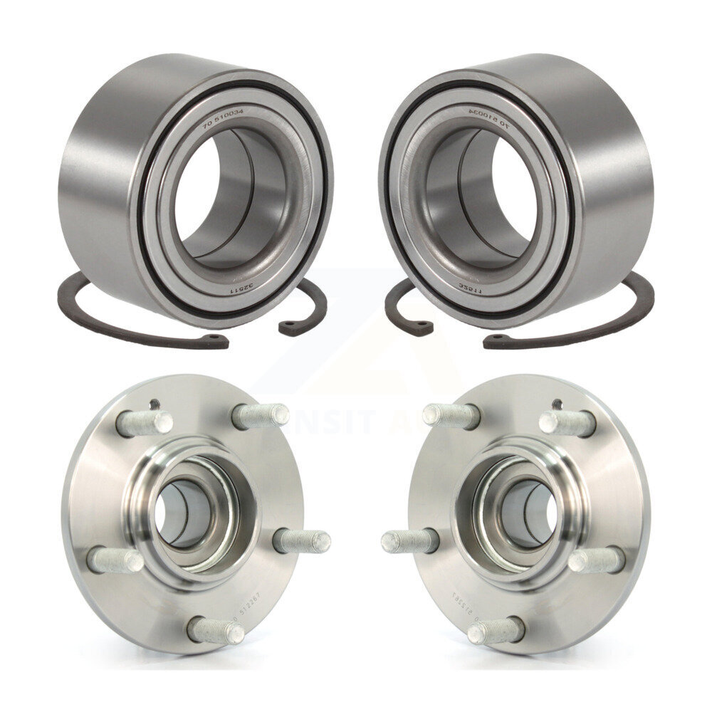 Kugel - K70-101556 - Front and Rear Wheel Bearing Kits