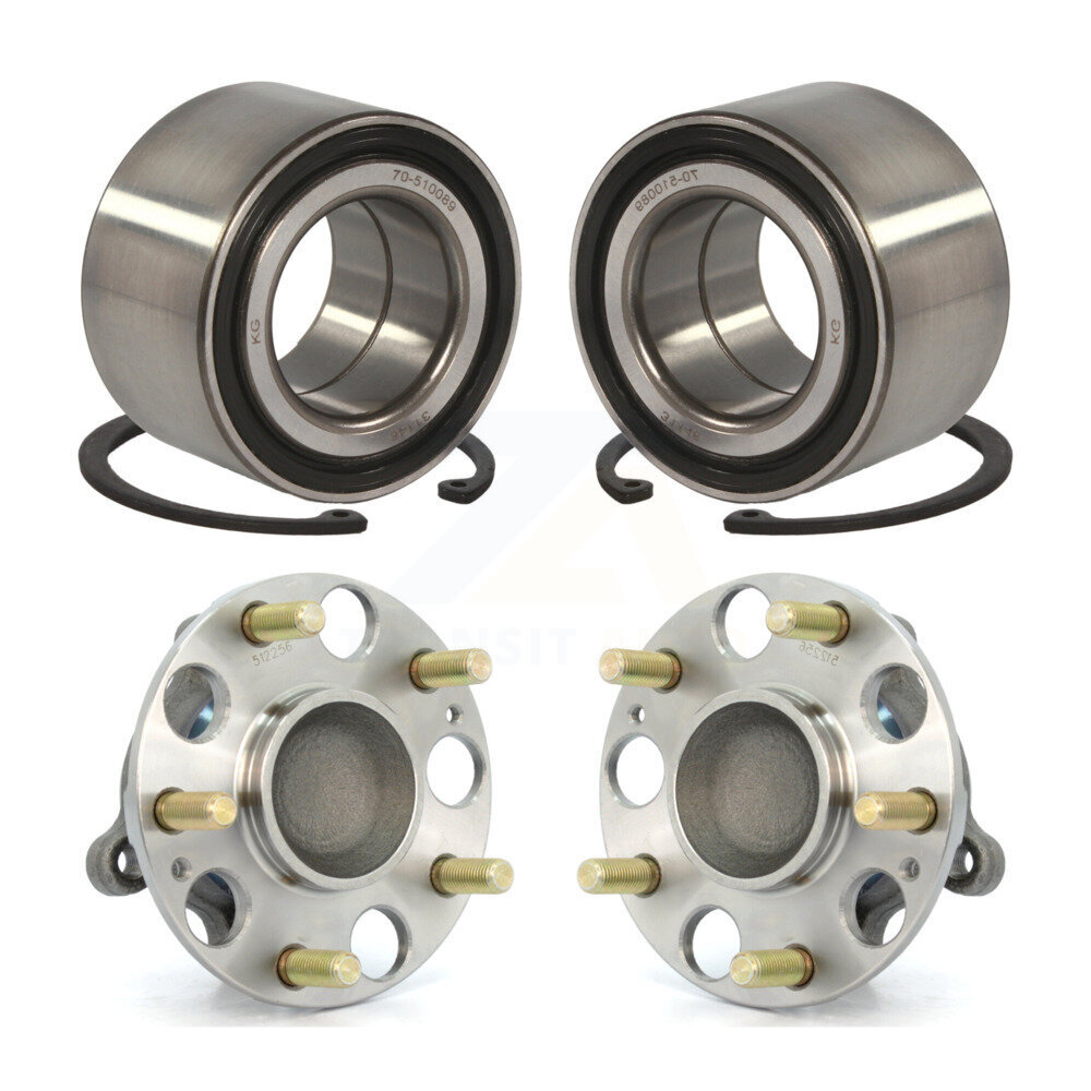 Kugel - K70-101625 - Front and Rear Wheel Bearing Kits