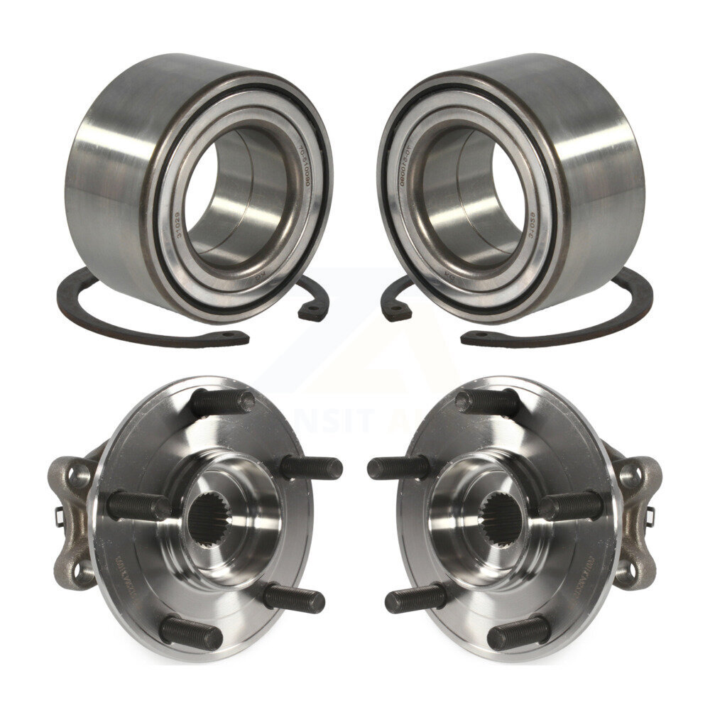 Kugel - K70-101642 - Front and Rear Wheel Bearing Kits
