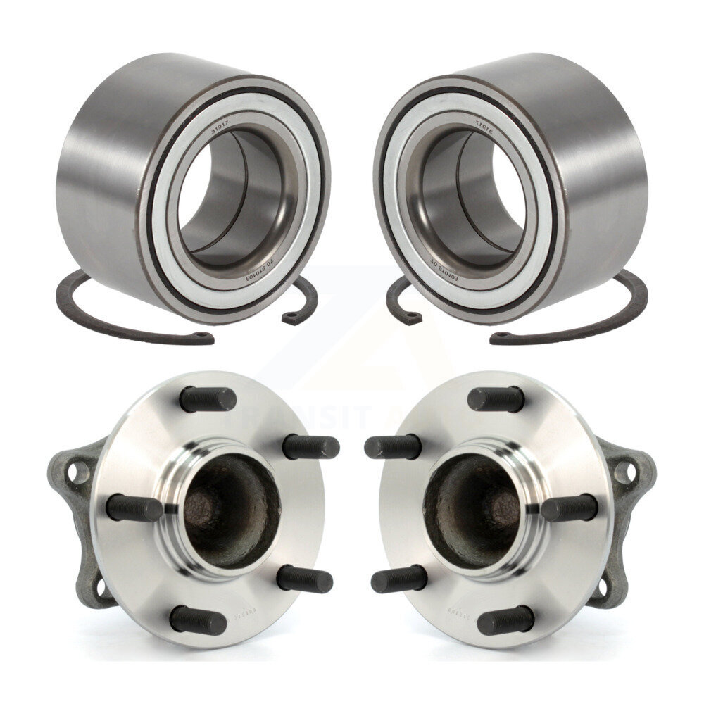 Kugel - K70-101670 - Front and Rear Wheel Bearing Kits