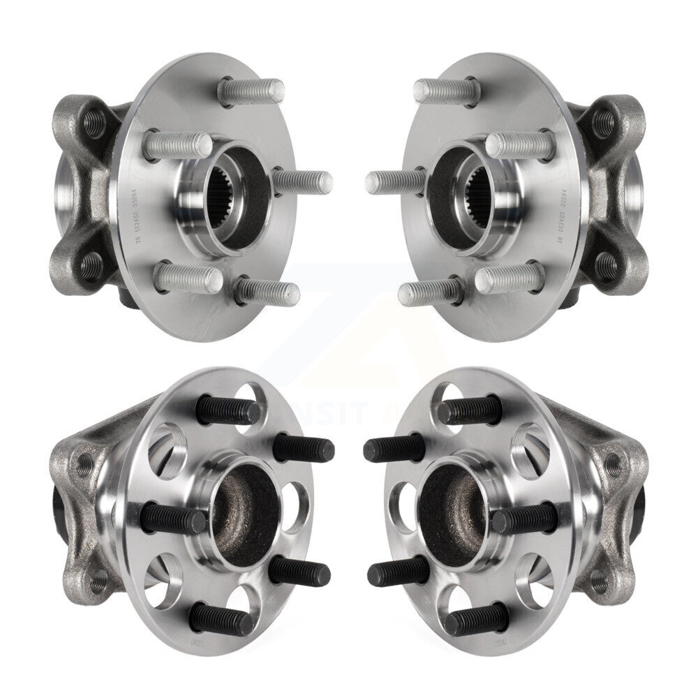 Kugel - K70-101822 - Front and Rear Wheel Bearing and Hub Assembly Kits