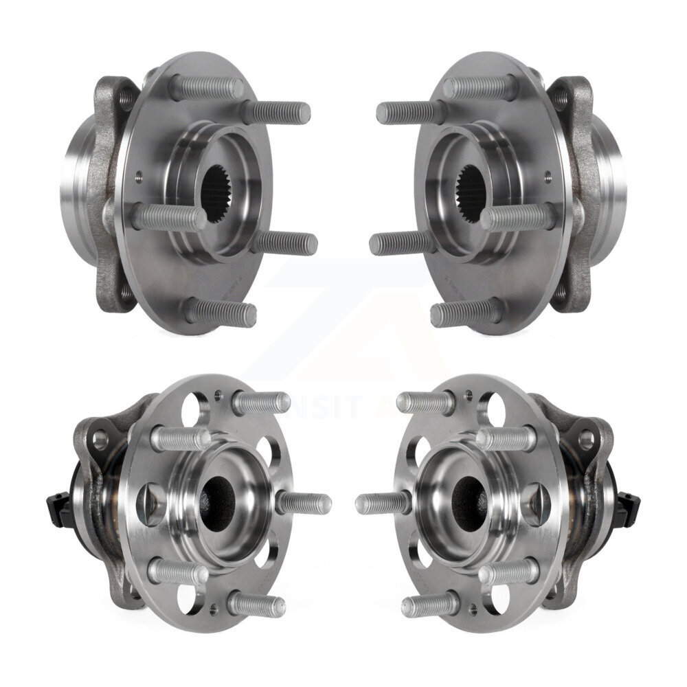Kugel - K70-101825 - Front and Rear Wheel Bearing and Hub Assembly Kits