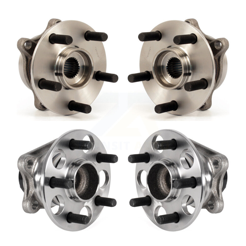 Kugel - K70-101828 - Front and Rear Wheel Bearing and Hub Assembly Kits