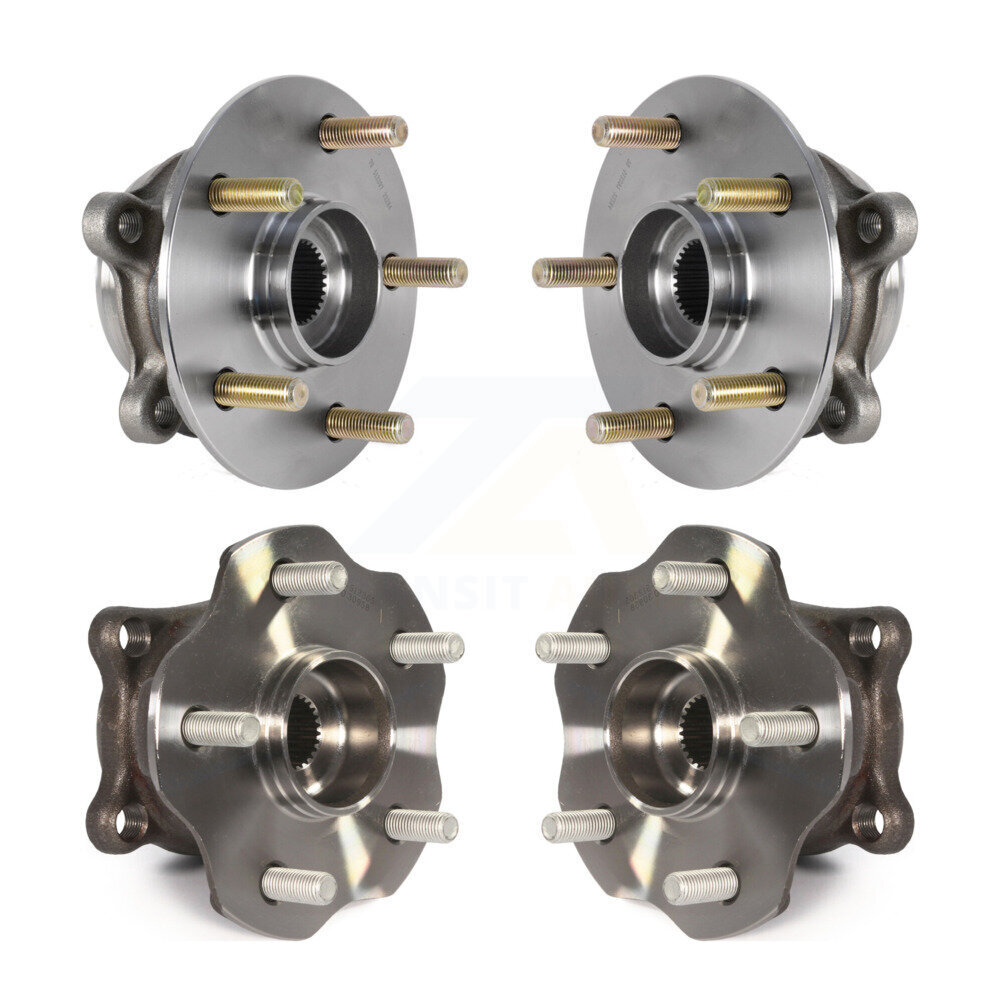 Kugel - K70-101847 - Front and Rear Wheel Bearing and Hub Assembly Kits