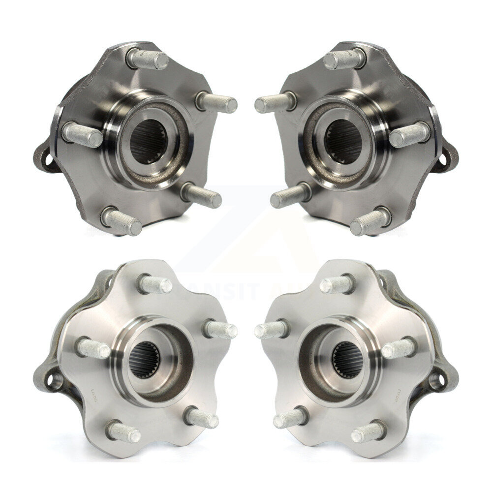 Kugel - K70-101998 - Front and Rear Wheel Bearing and Hub Assembly Kits
