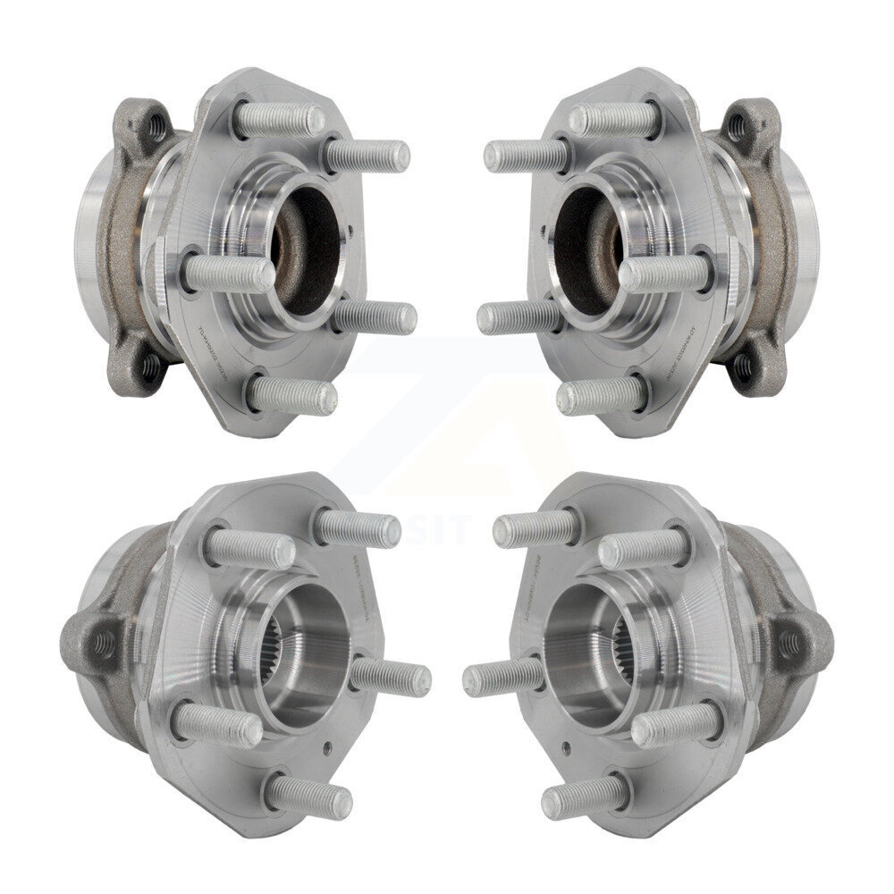 Kugel - K70-102023 - Front and Rear Wheel Bearing and Hub Assembly Kits