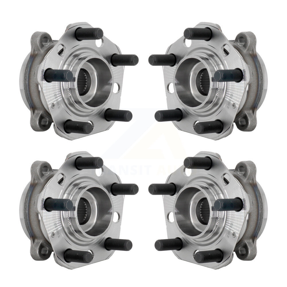 Kugel - K70-102024 - Front and Rear Wheel Bearing and Hub Assembly Kits