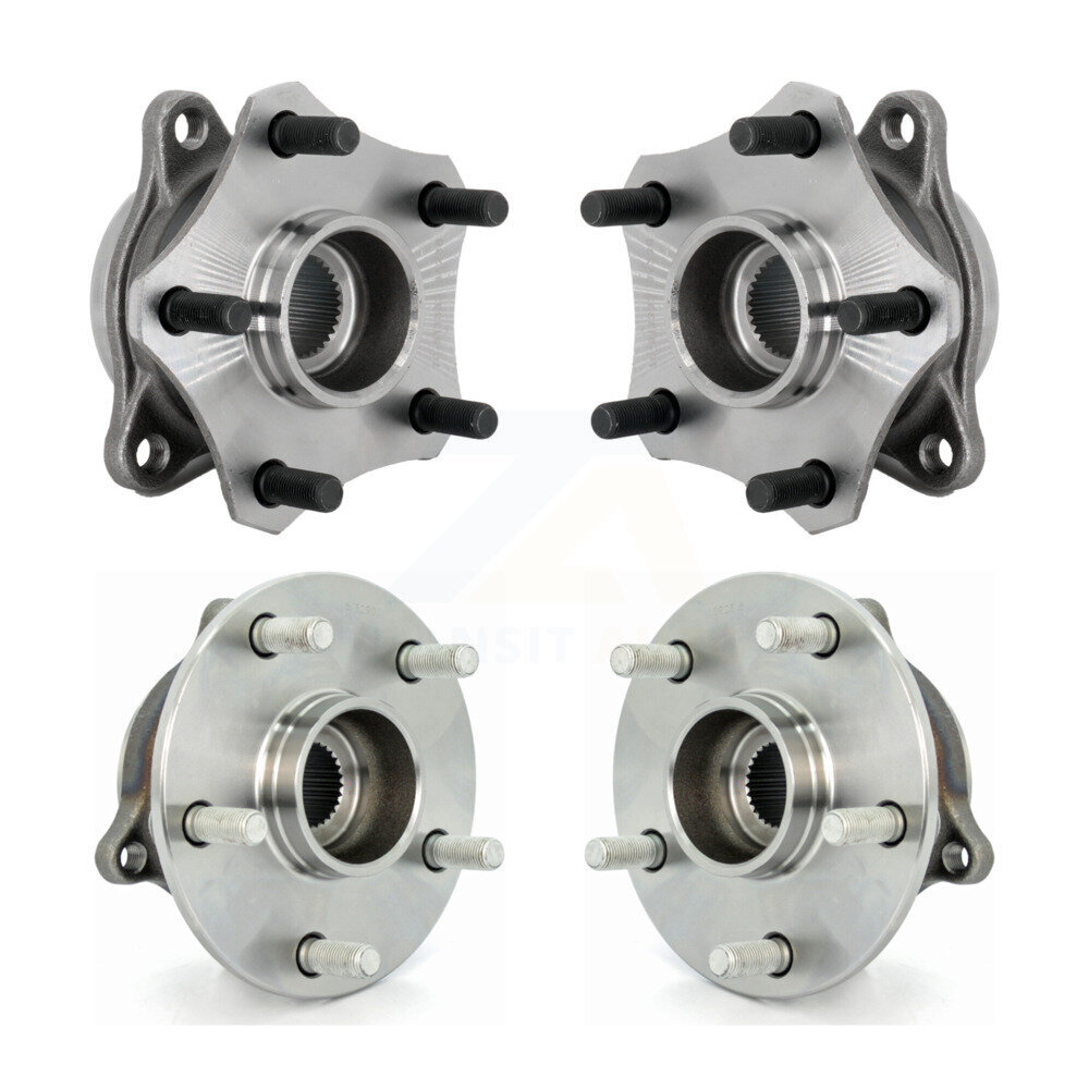 Kugel - K70-102026 - Front and Rear Wheel Bearing and Hub Assembly Kits