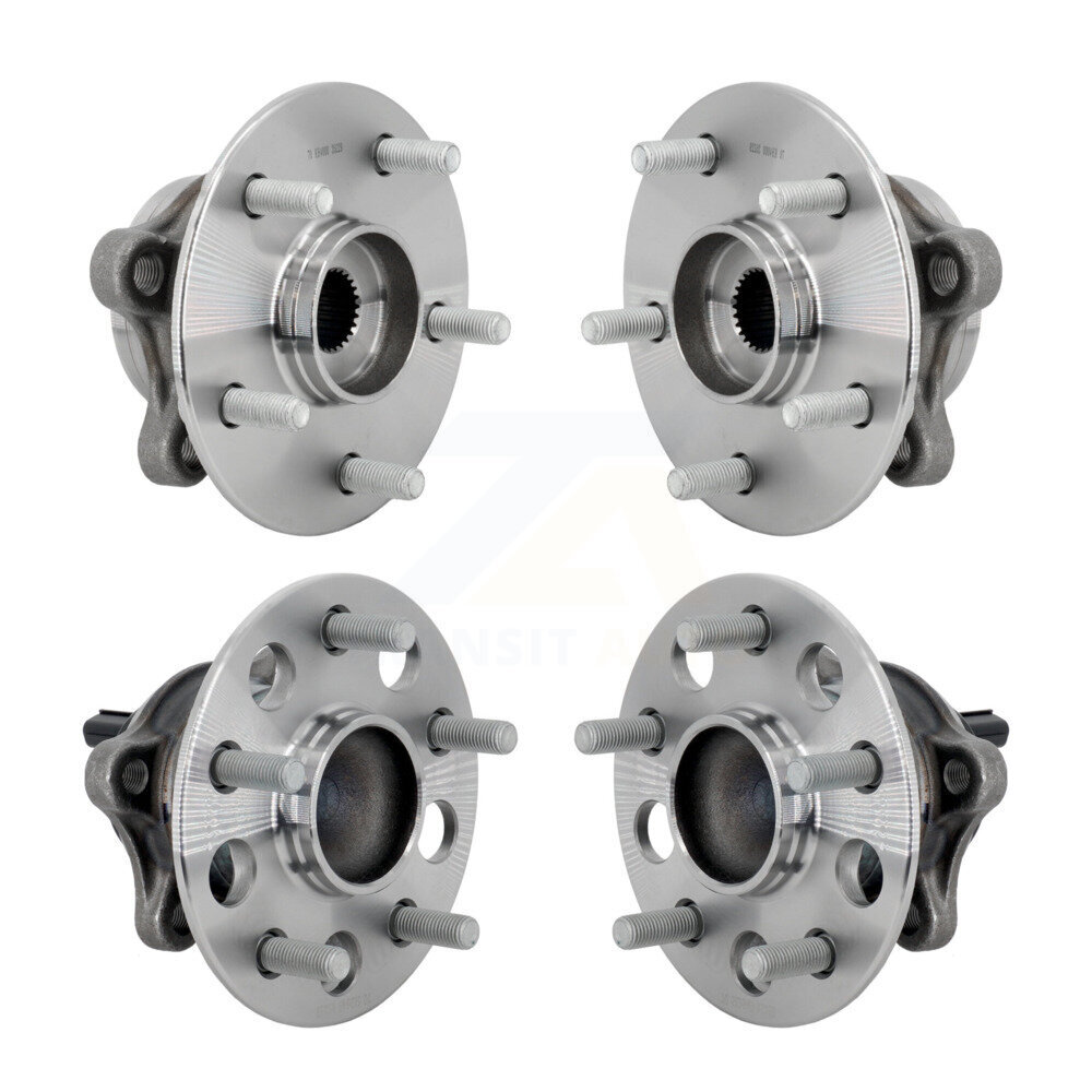 Kugel - K70-102028 - Front and Rear Wheel Bearing and Hub Assembly Kits
