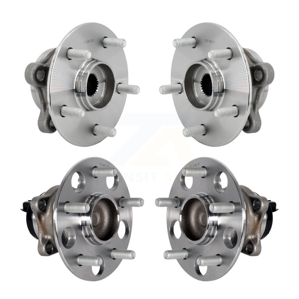 Kugel - K70-102029 - Front and Rear Wheel Bearing and Hub Assembly Kits