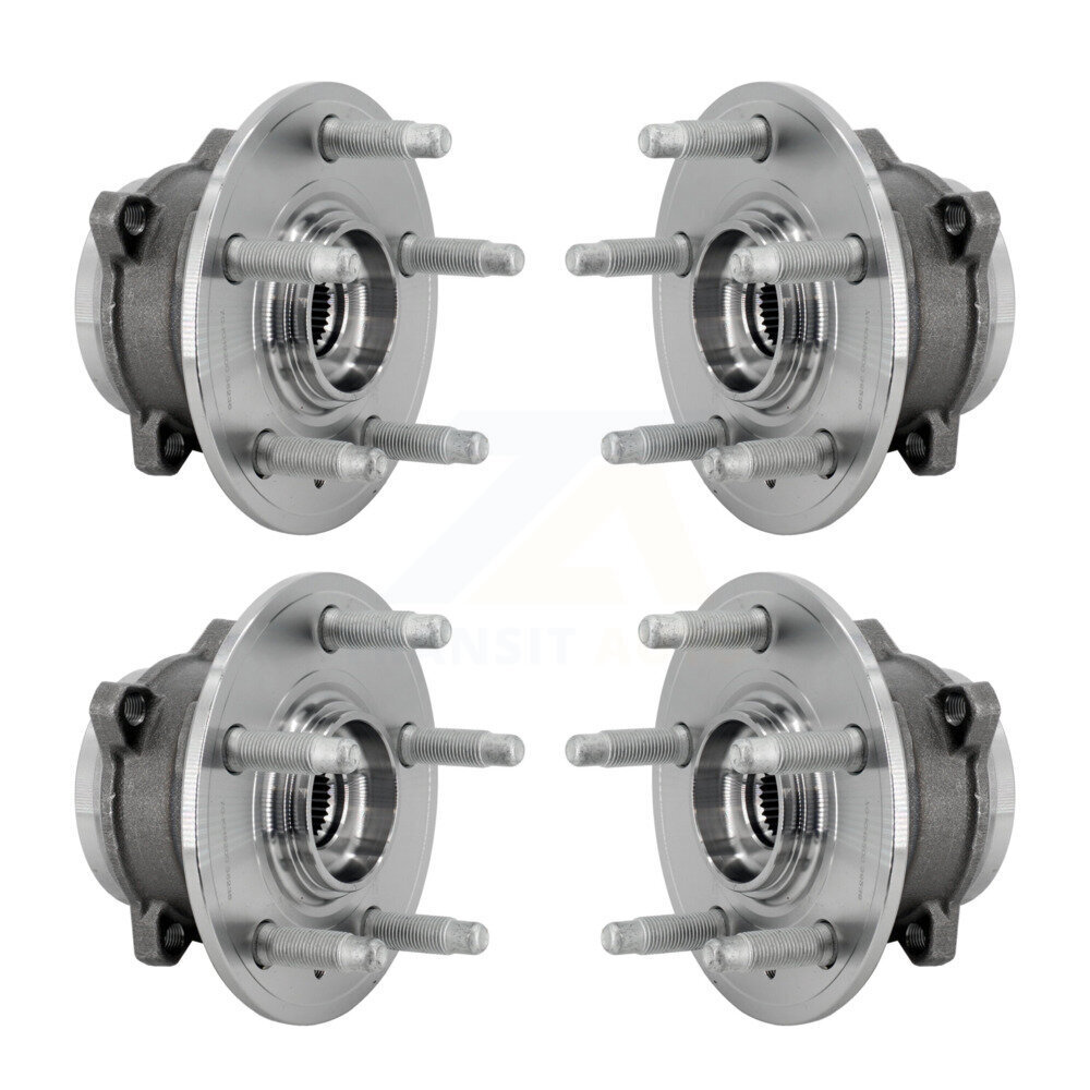 Kugel - K70-102057 - Front and Rear Wheel Bearing and Hub Assembly Kits