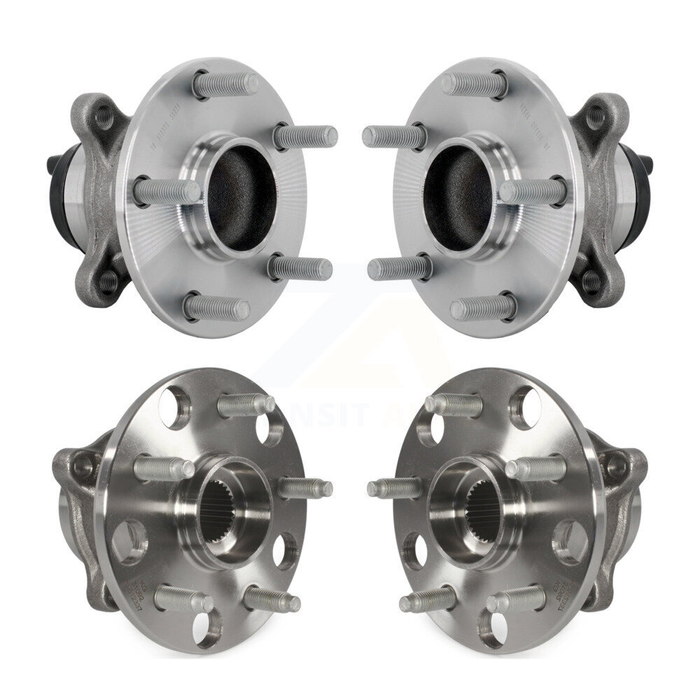 Kugel - K70-102226 - Front and Rear Wheel Bearing and Hub Assembly Kits