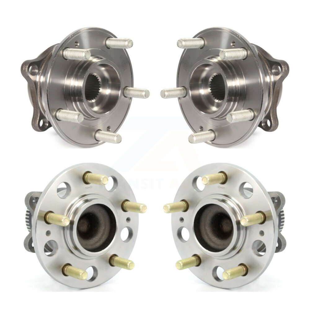 Kugel - K70-102235 - Front and Rear Wheel Bearing and Hub Assembly Kits