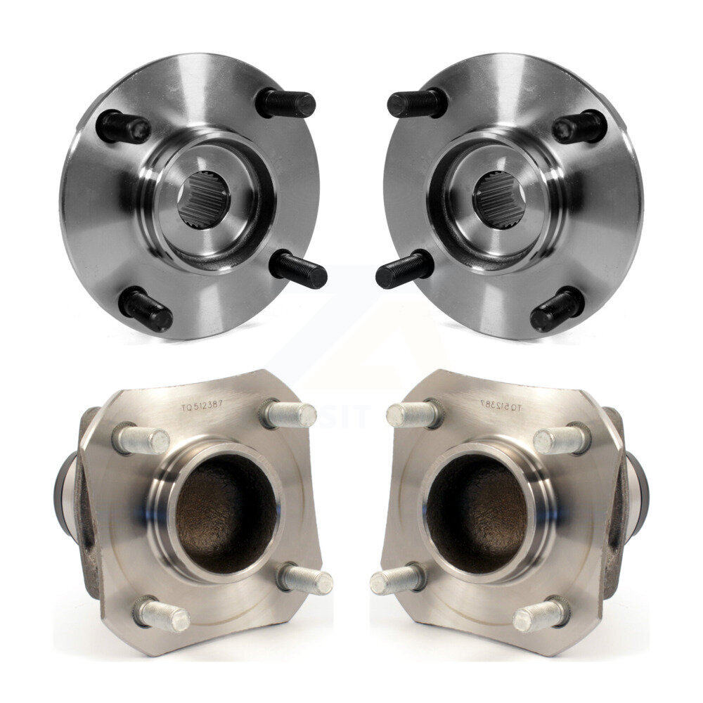 Kugel - K70-102236 - Front and Rear Wheel Bearing and Hub Assembly Kits