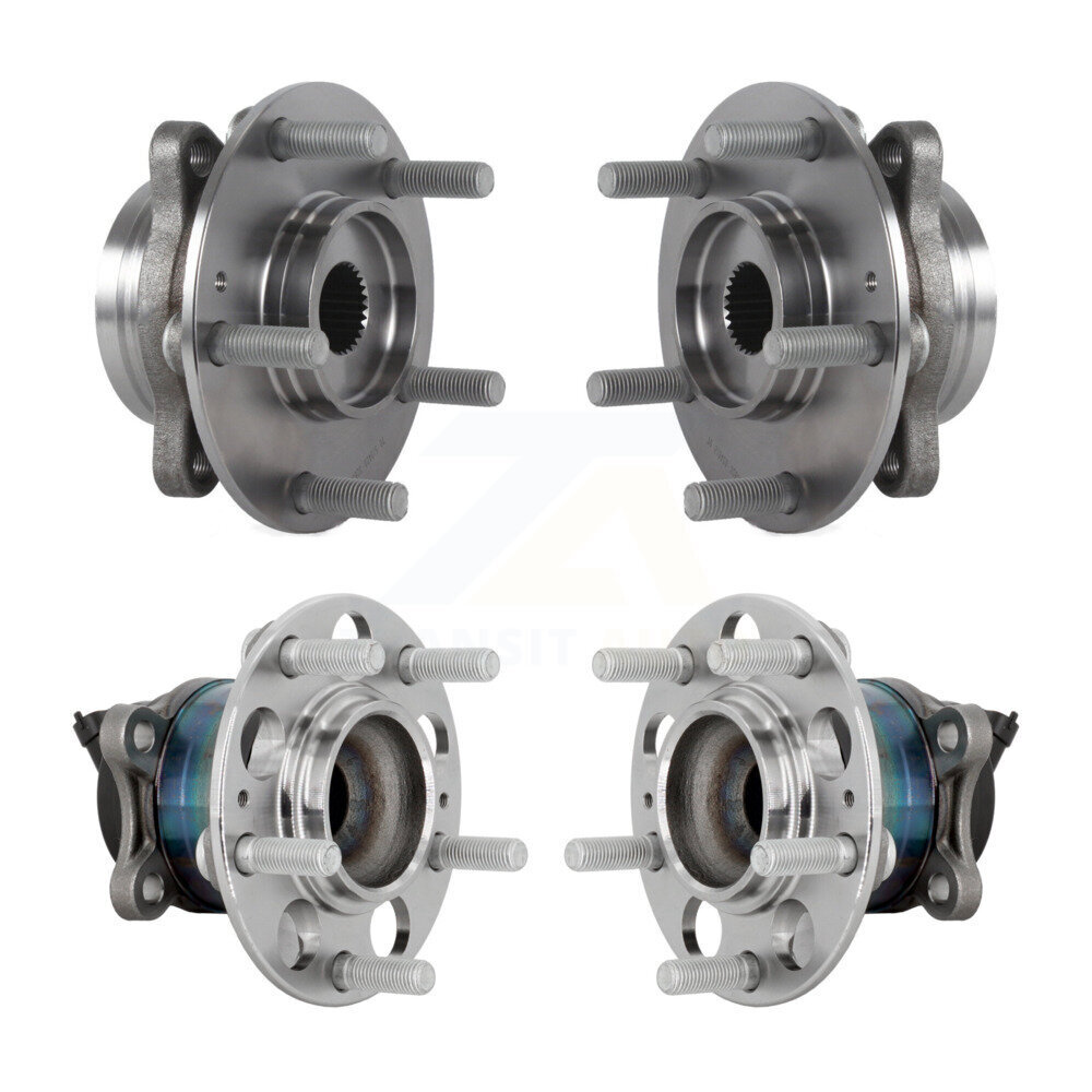 Kugel - K70-102244 - Front and Rear Wheel Bearing and Hub Assembly Kits