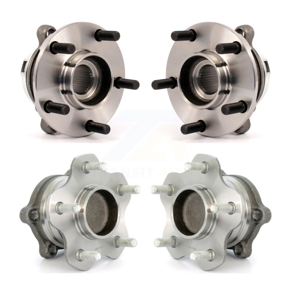 Kugel - K70-102245 - Front and Rear Wheel Bearing and Hub Assembly Kits
