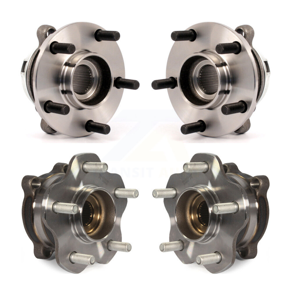 Kugel - K70-102246 - Front and Rear Wheel Bearing and Hub Assembly Kits