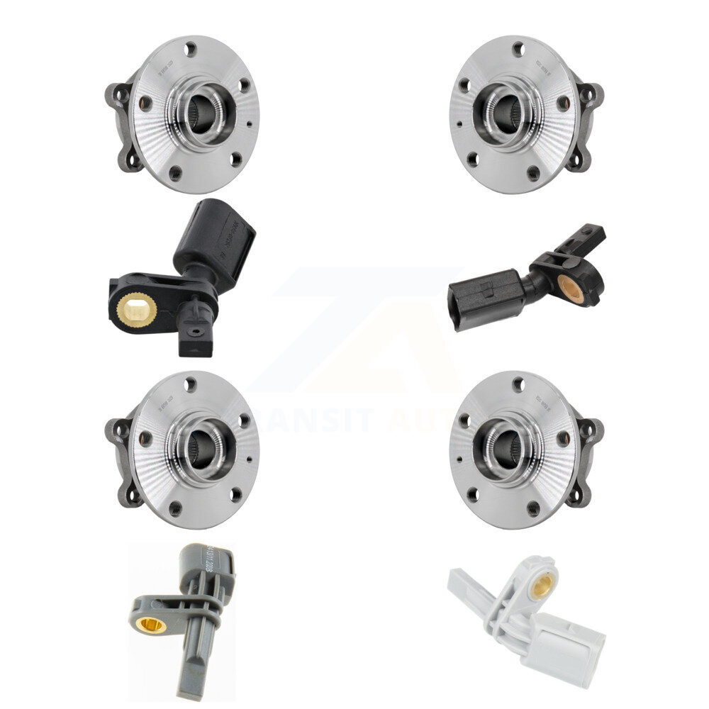 Kugel - K7S-103286 - Front and Rear Wheel Bearing and Hub Assembly Kits