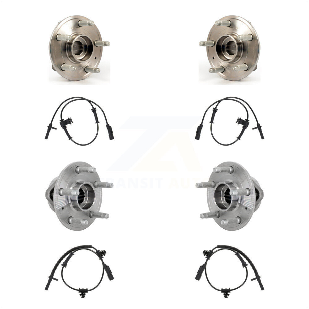 Kugel - K7S-103442 - Front and Rear Wheel Bearing and Hub Assembly Kits