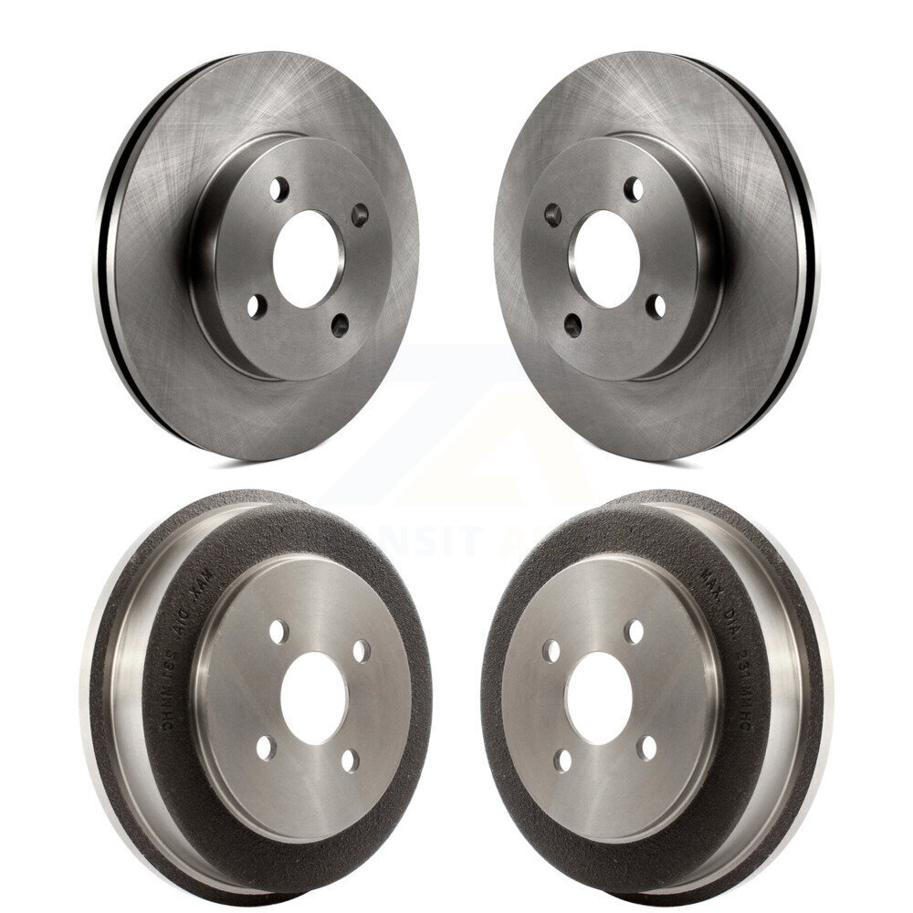 CMX - K8-102059 - Front and Rear Disc Brake Rotor Kits