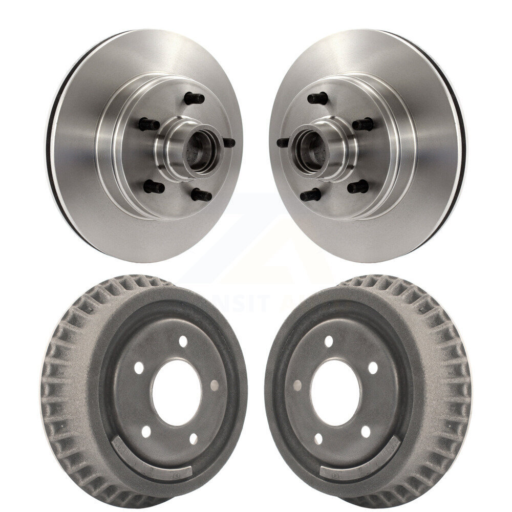 CMX - K8-102199 - Front and Rear Disc Brake Rotor and Hub Assembly Kits