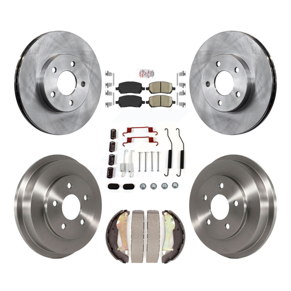 Transit Auto - K8A-100092 - Front and Rear Disc Brake Kits