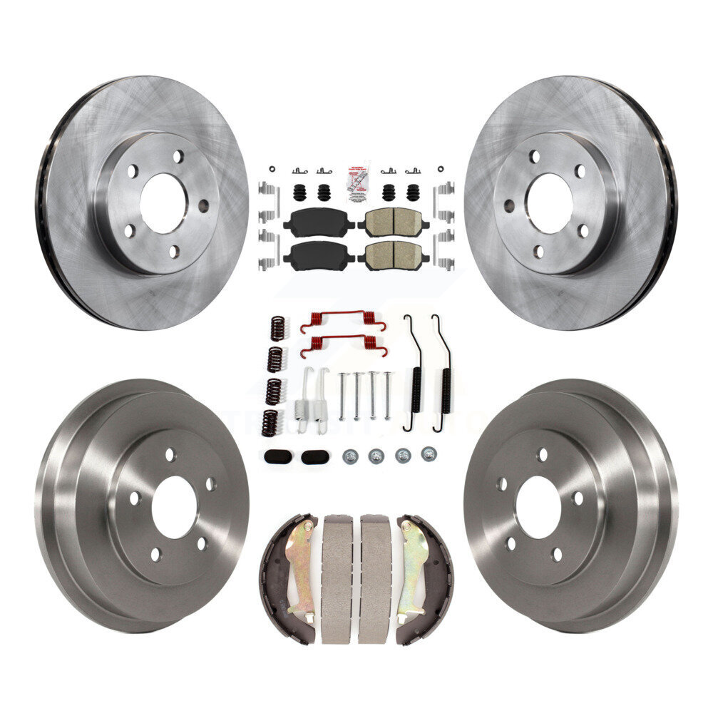 Transit Auto - K8A-100093 - Front and Rear Disc Brake Kits