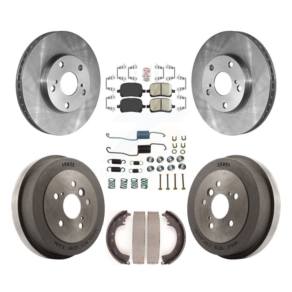 Transit Auto - K8A-100219 - Front and Rear Disc Brake Kits