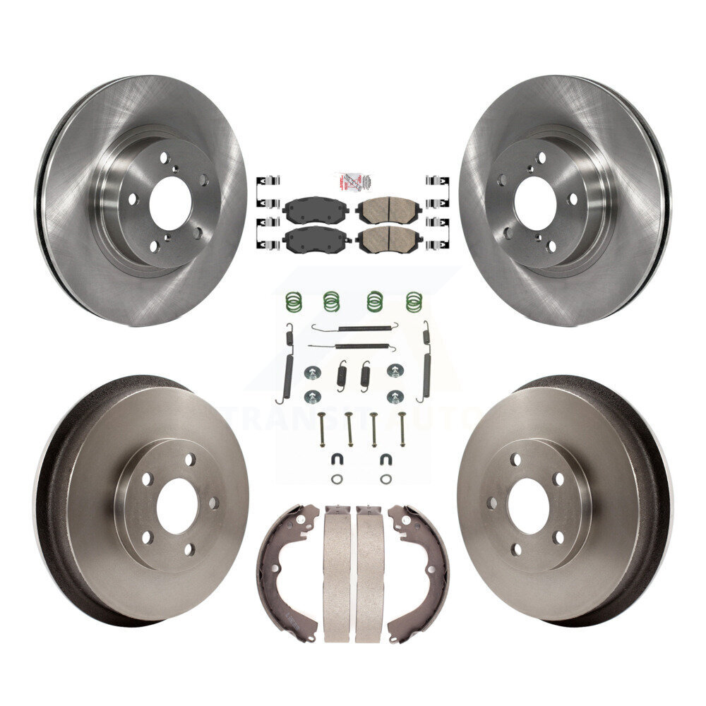 Transit Auto - K8A-100251 - Front and Rear Disc Brake Kits