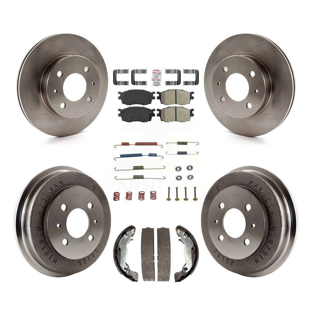Transit Auto - K8A-100290 - Front and Rear Disc Brake Kits