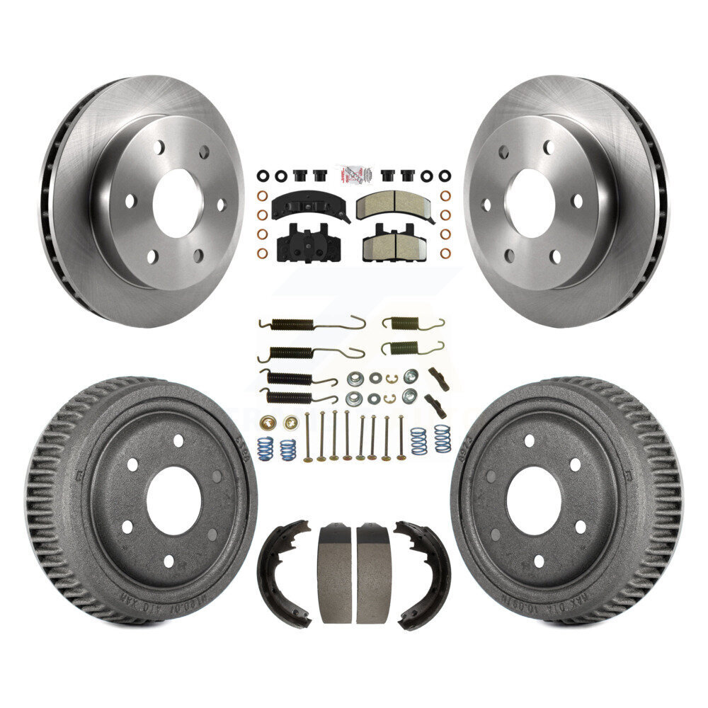 Transit Auto - K8A-100302 - Front and Rear Disc Brake Kits