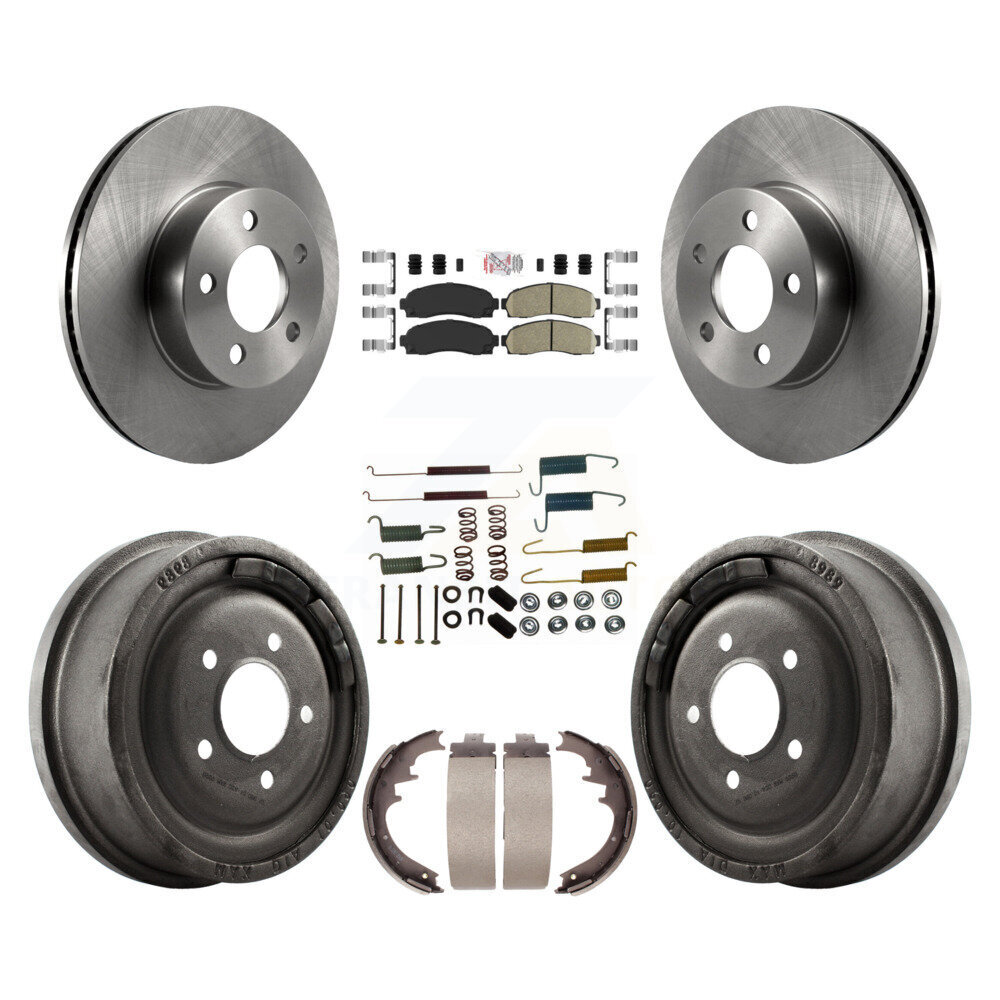 Transit Auto - K8A-100355 - Front and Rear Disc Brake Kits