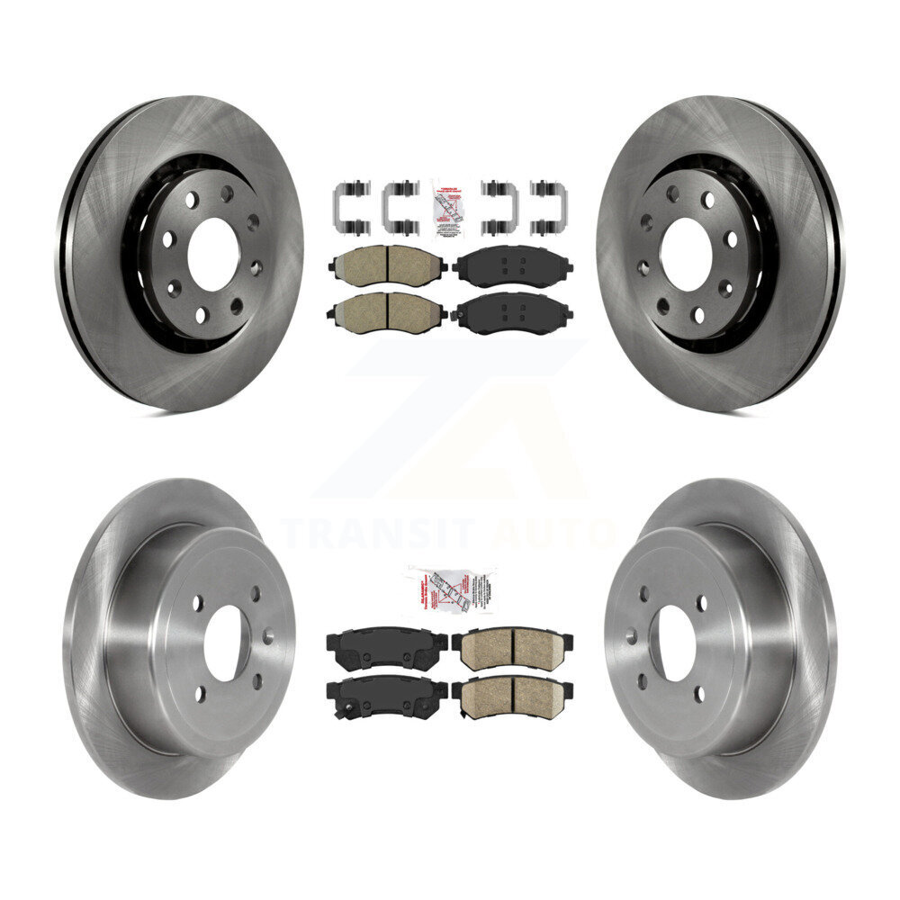Transit Auto - K8A-101309 - Front and Rear Disc Brake Kits