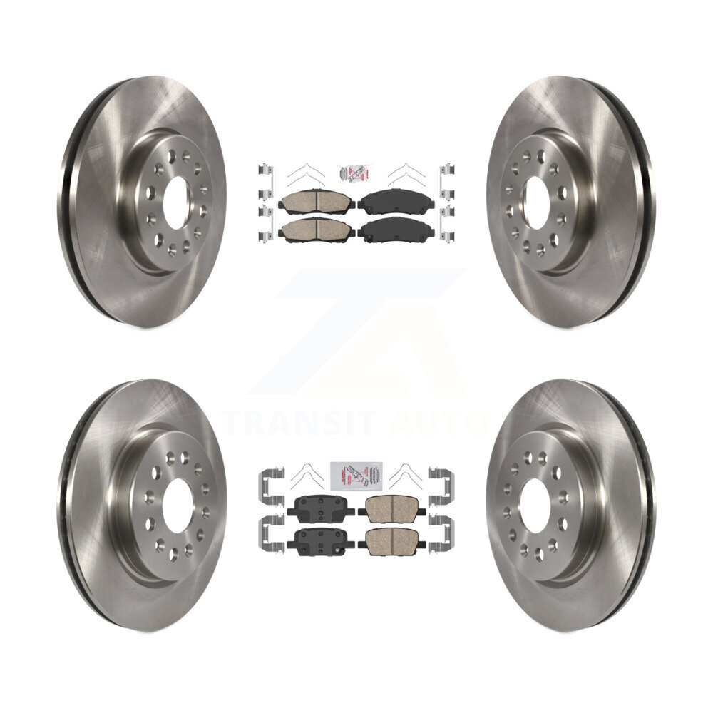 Transit Auto - K8A-101413 - Front and Rear Disc Brake Kits
