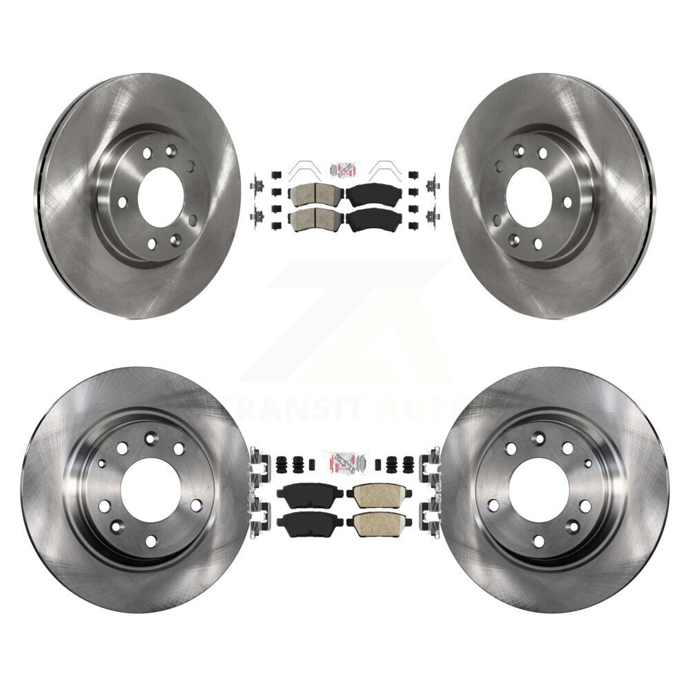 Transit Auto - K8A-101617 - Front and Rear Disc Brake Kits