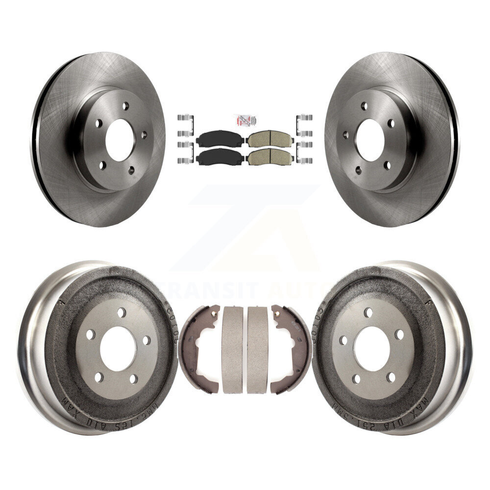 Transit Auto - K8A-105021 - Front and Rear Disc Brake Kits