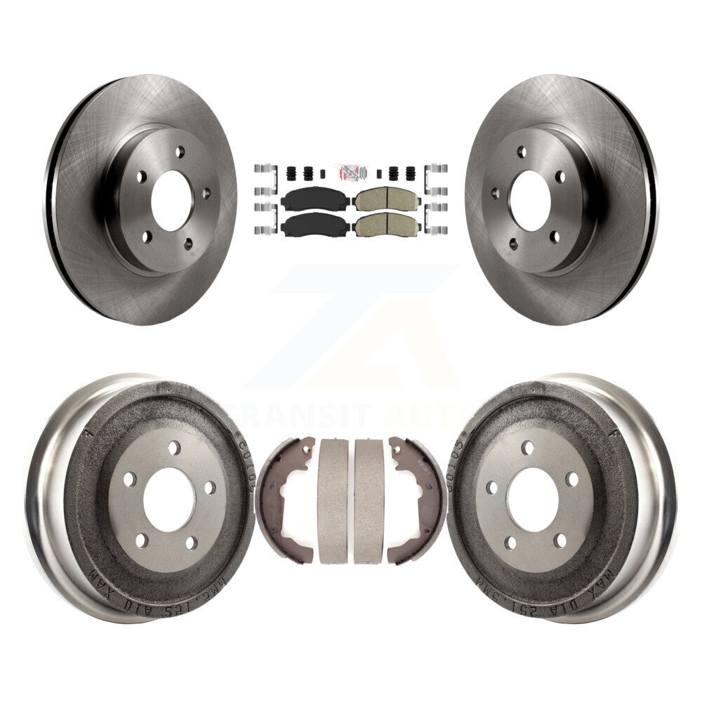 Transit Auto - K8A-105022 - Front and Rear Disc Brake Kits