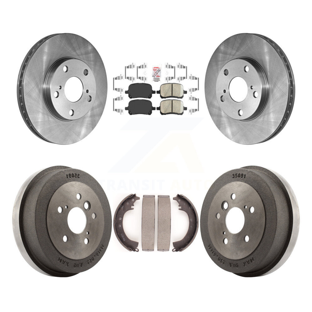 Transit Auto - K8A-105107 - Front and Rear Disc Brake Kits