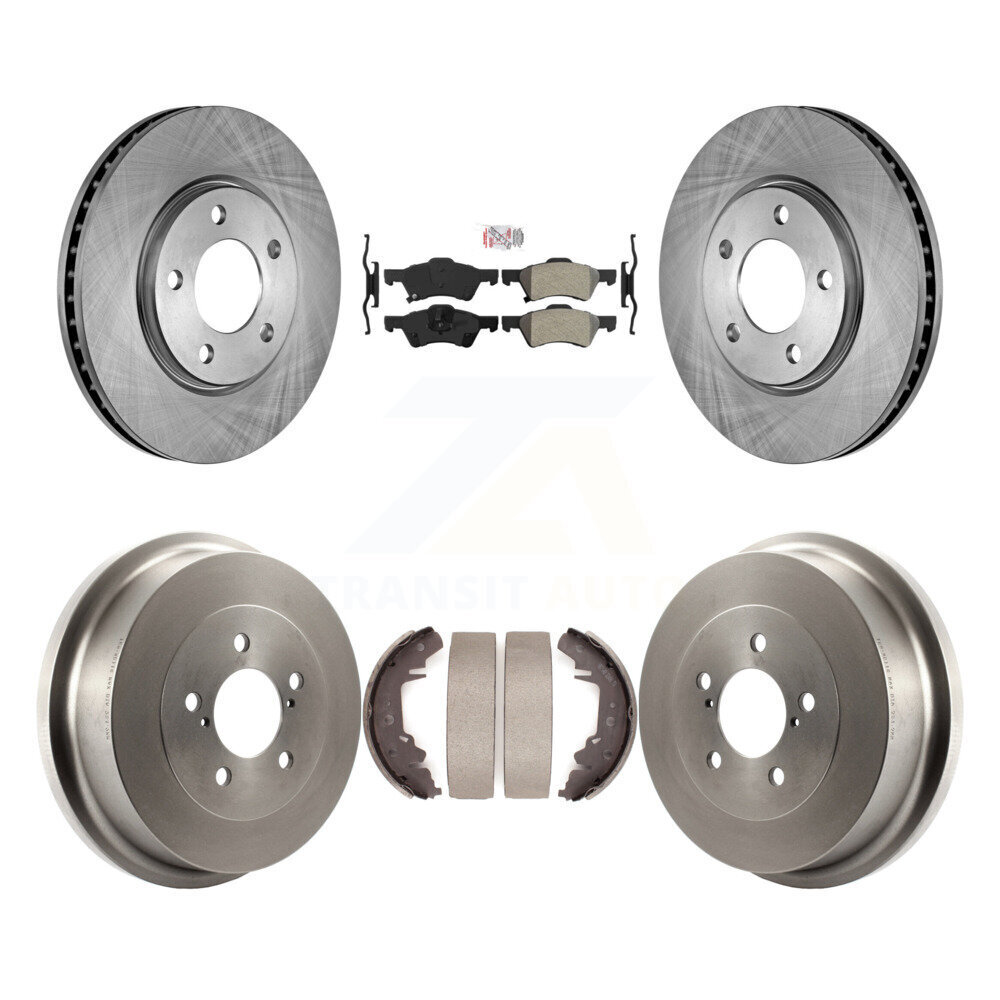 Transit Auto - K8A-105240 - Front and Rear Disc Brake Kits