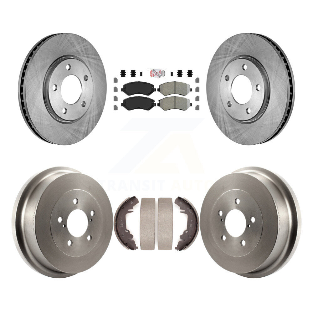 Transit Auto - K8A-105243 - Front and Rear Disc Brake Kits