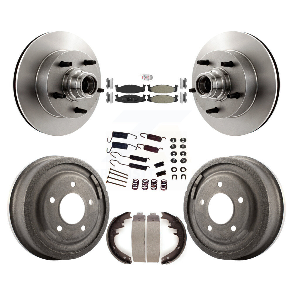 Transit Auto - K8A-105364 - Front and Rear Disc Brake Kits
