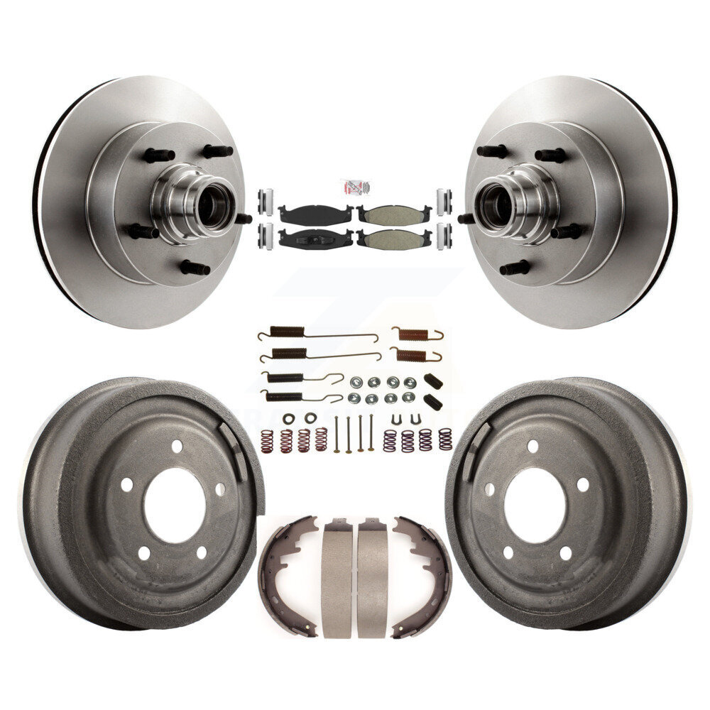 Transit Auto - K8A-105365 - Front and Rear Disc Brake Kits