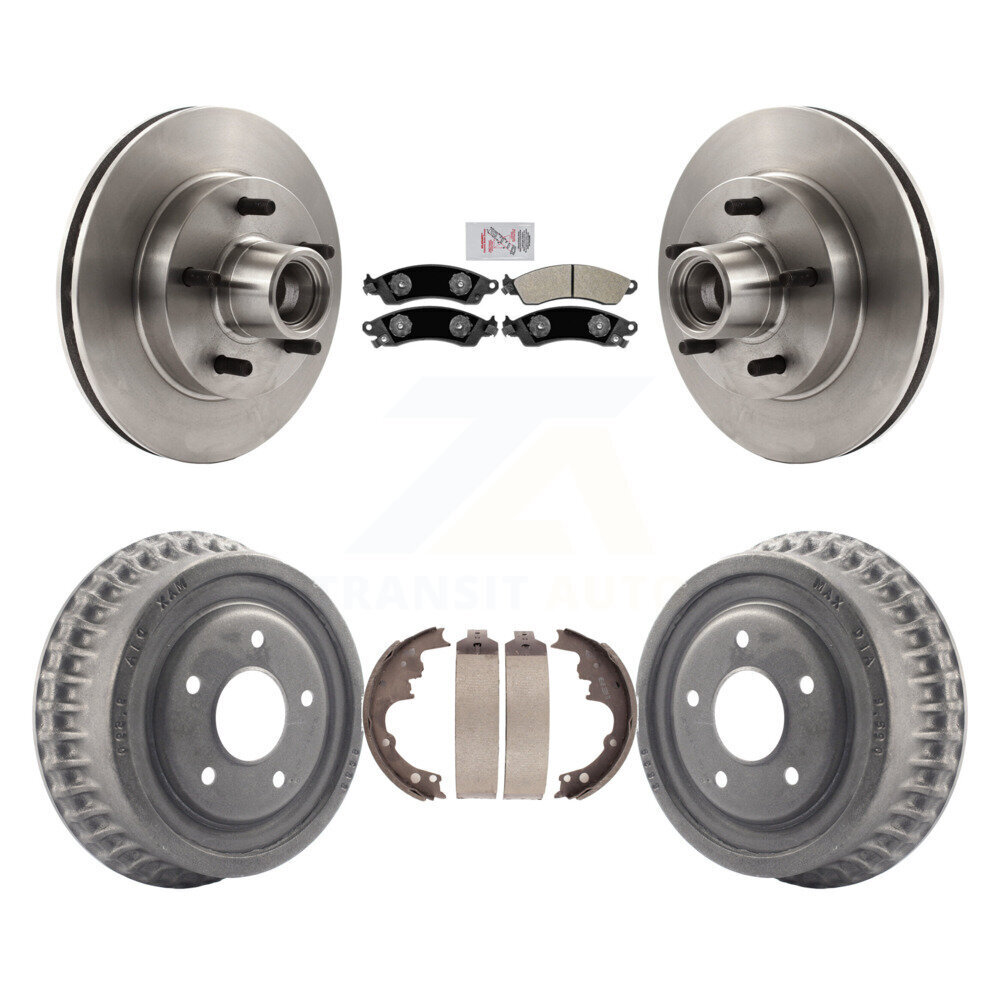 Transit Auto - K8A-105404 - Front and Rear Disc Brake Kits